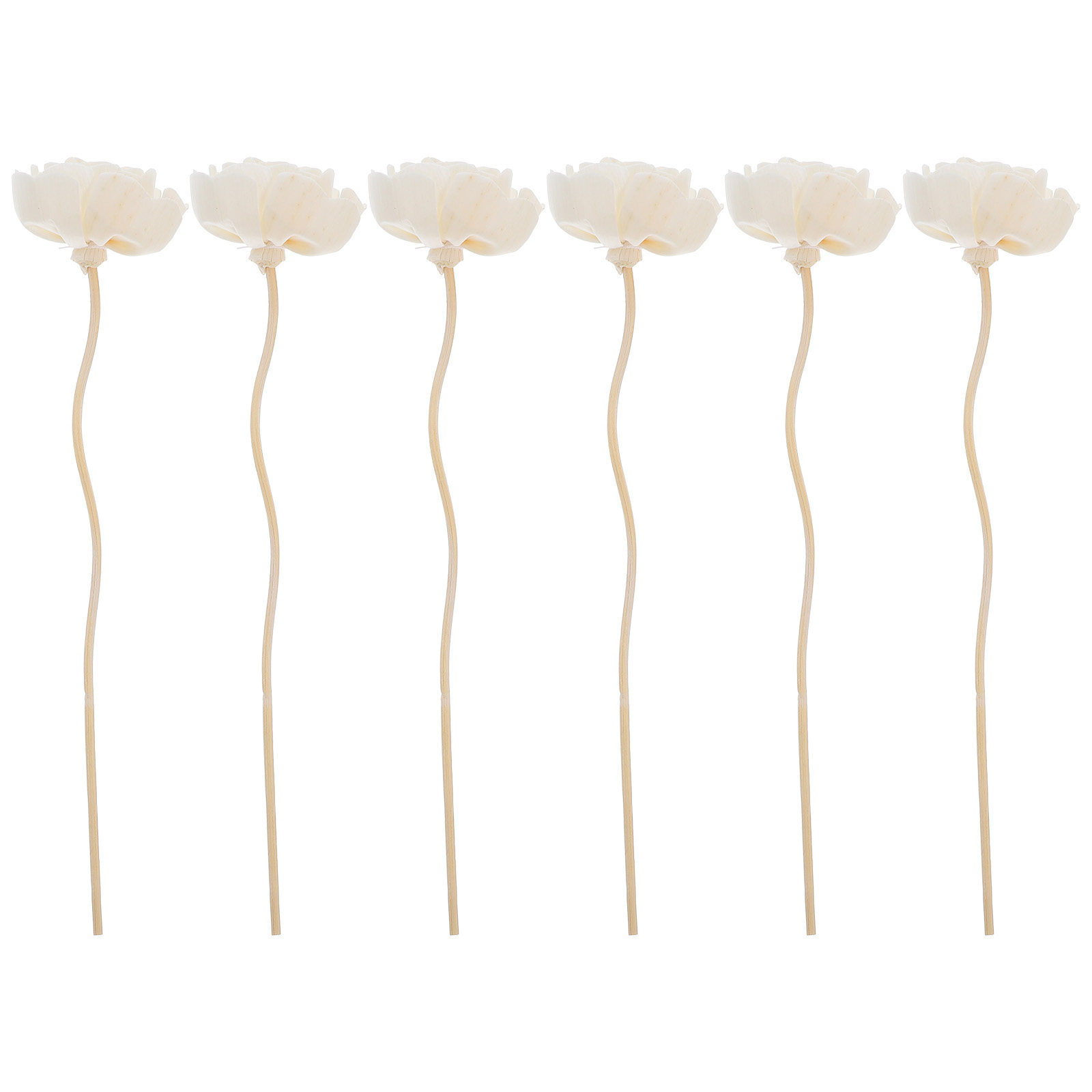 Home Fragrance Reed Diffuser Refill - 6Pcs Reed Diffuser Sticks Flower Refill