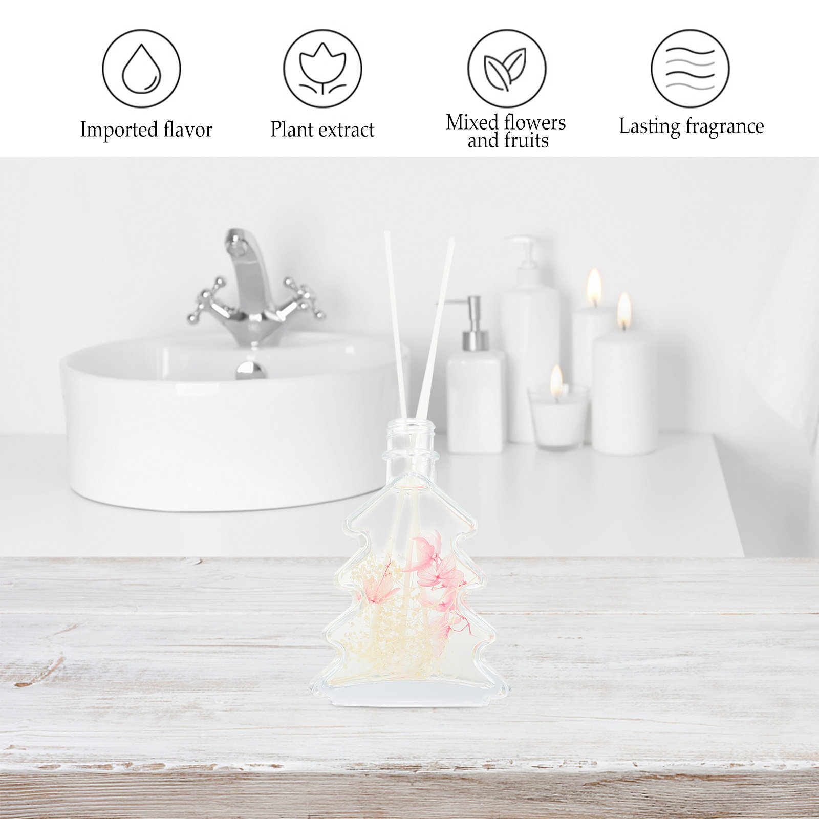 Home Fragrance Bottle - Aroma Diffuser Solid Perfume Air Freshener