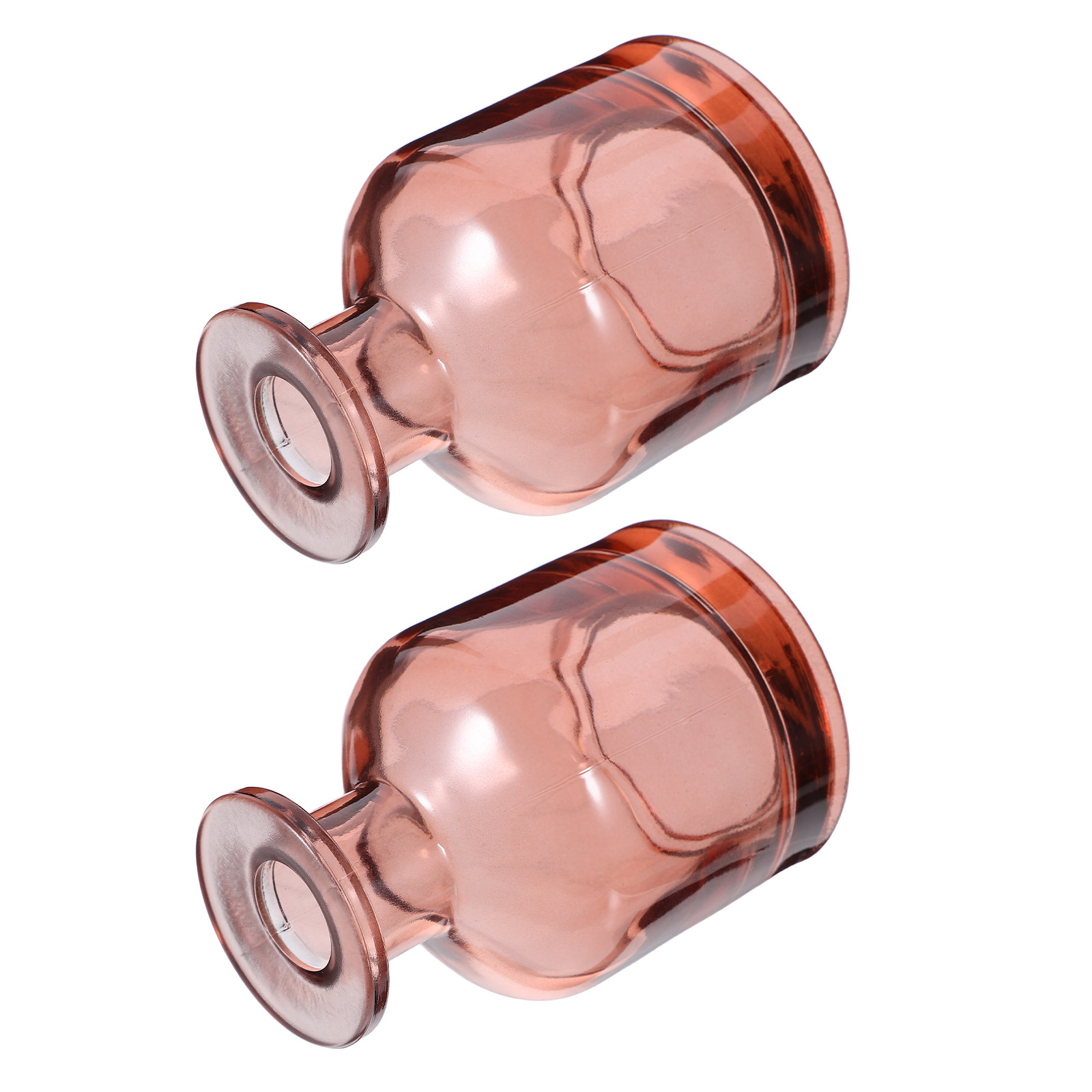 Home Fragrance Reed Diffuser Refill - 2Pcs Reed Diffuser Bottles Glass Aromatherapy