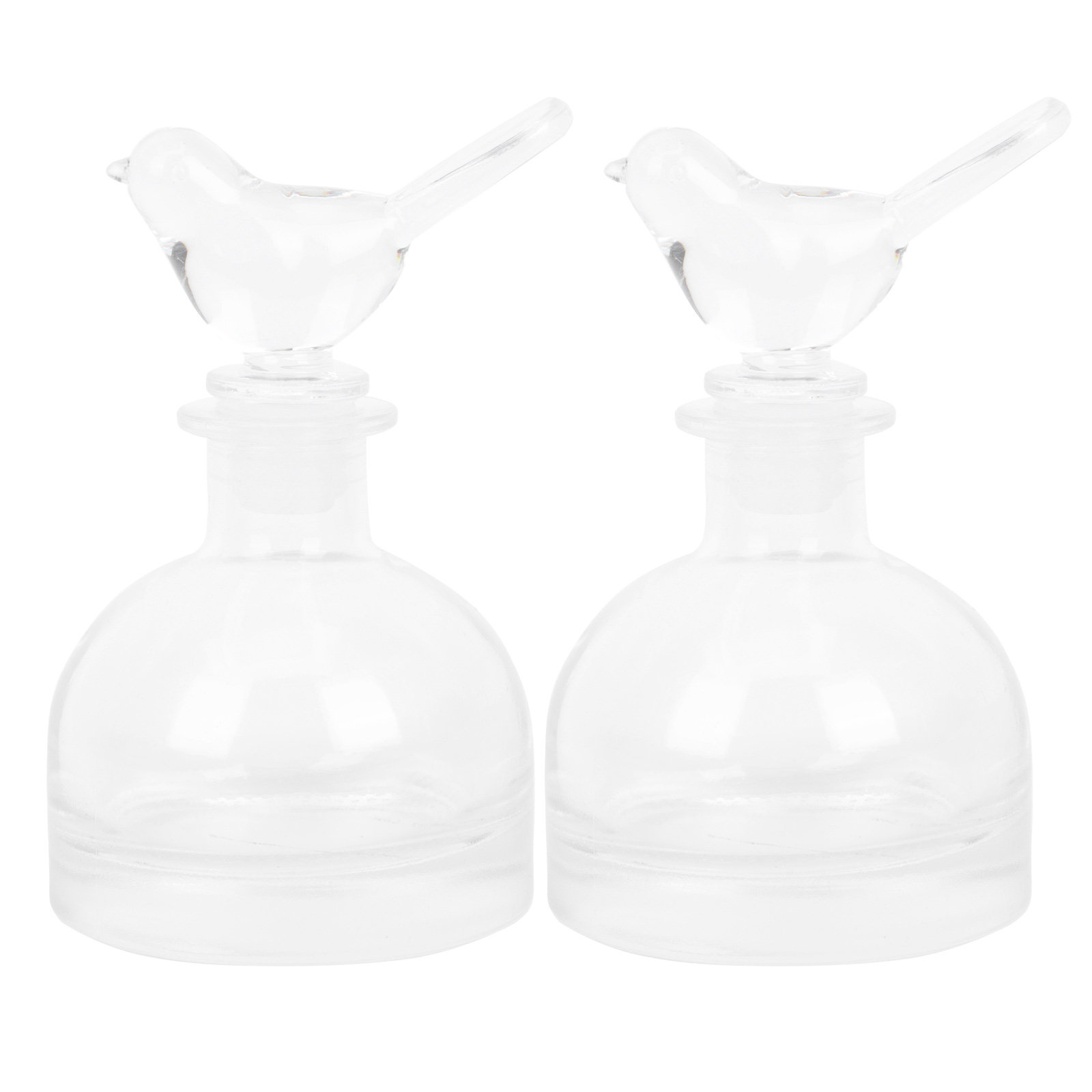 2Pcs Glass Perfume Bottles Cle - مراجعة Home Fragrance Bottle وسعره