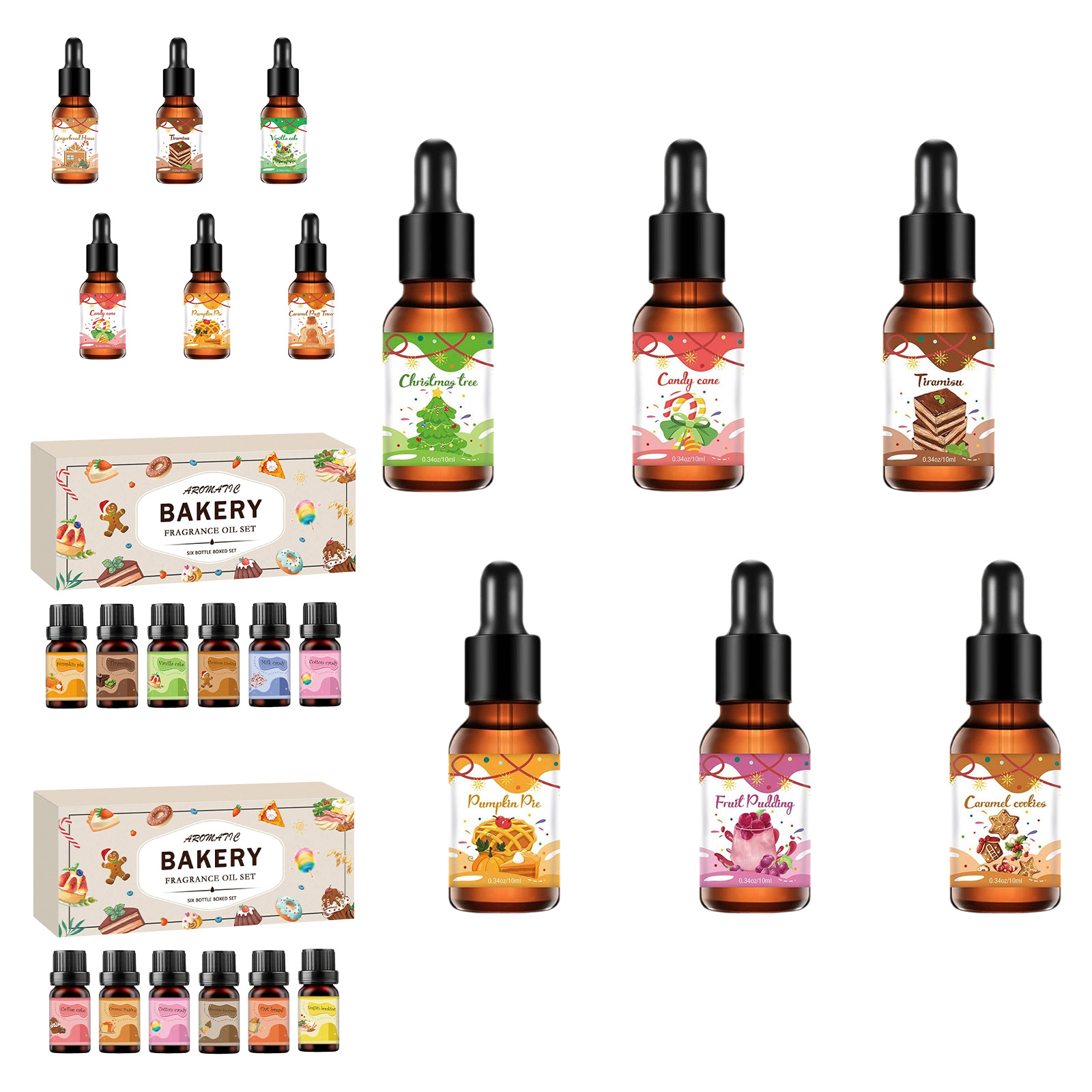 Christmas Fragrance Oil Bakery - مراجعة Fragrance Oil Set وسعره