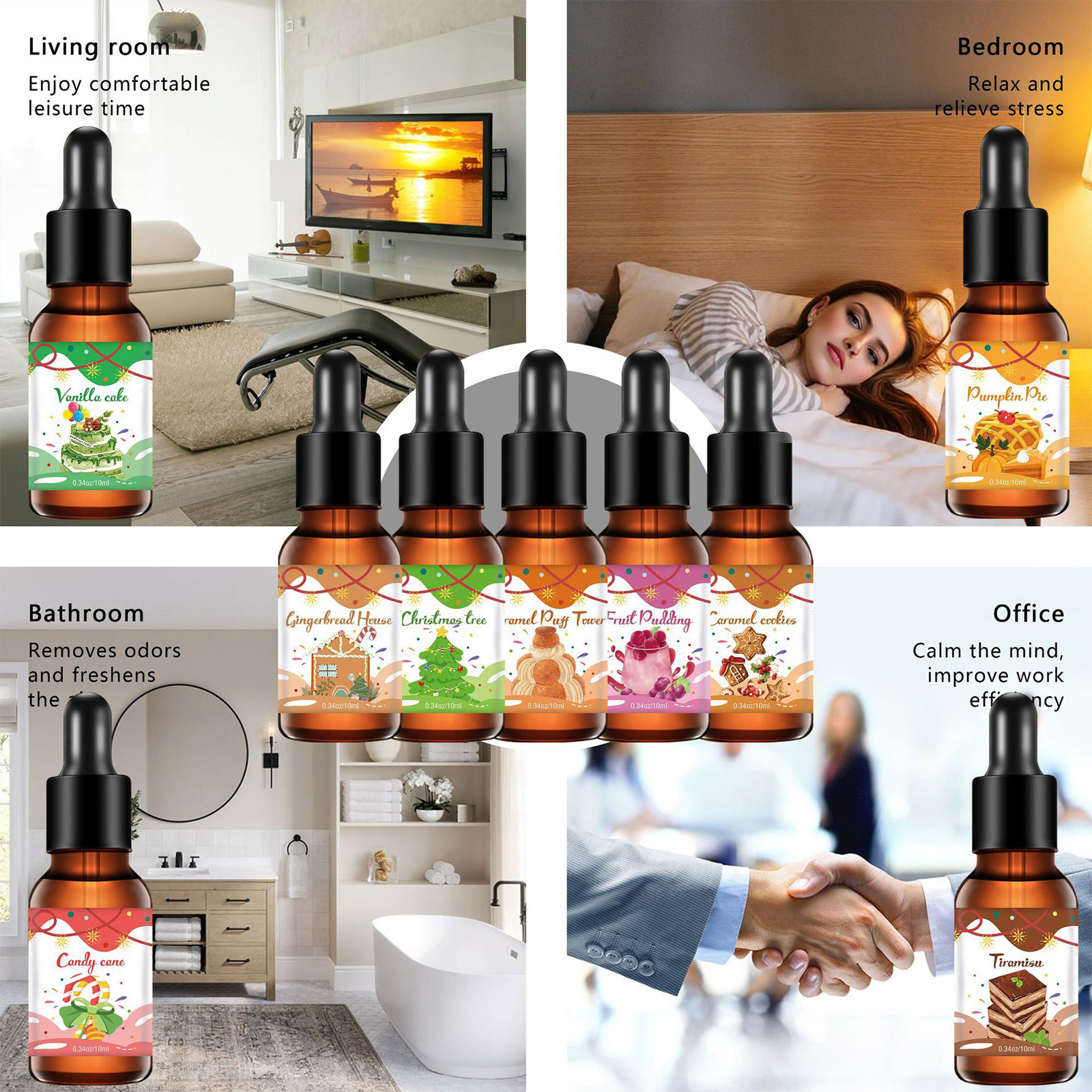 Christmas Fragrance Oil Bakery - مراجعة Fragrance Oil Set وسعره