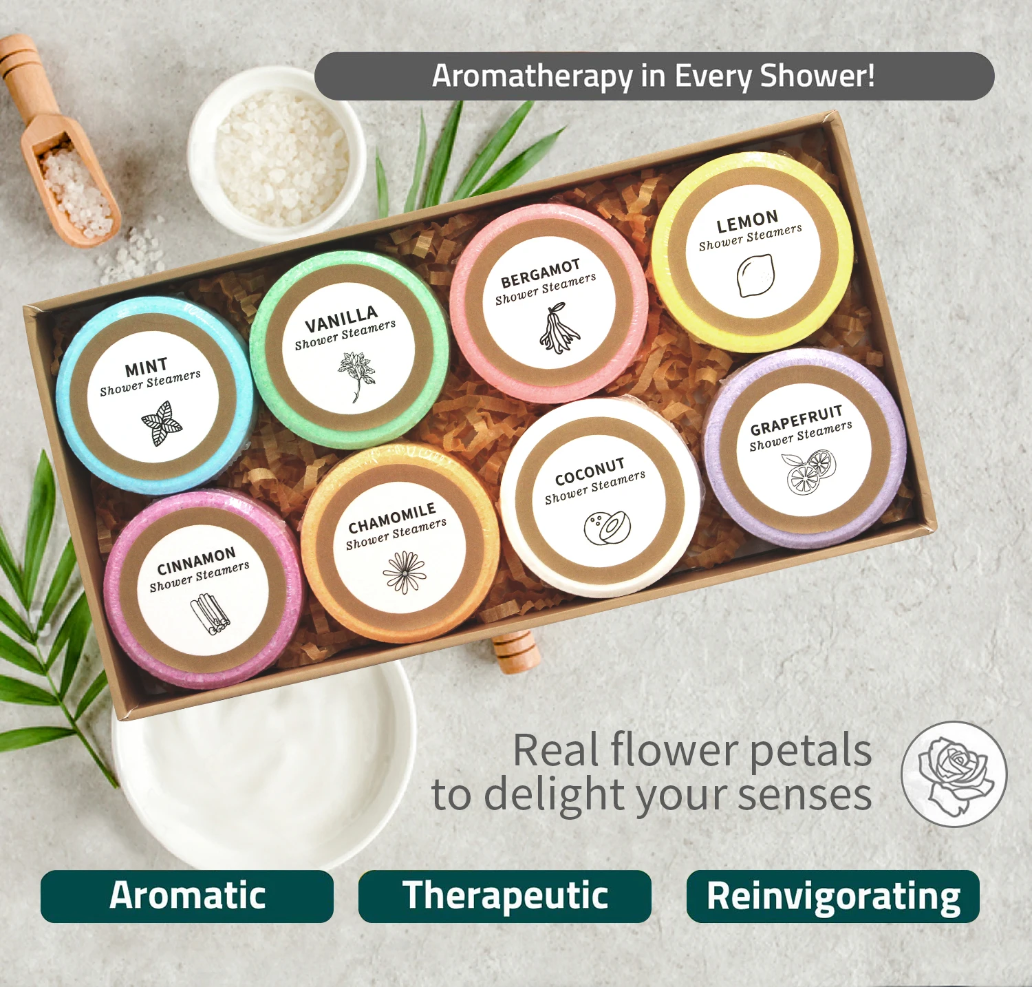 Shower Steamers - 8 Pack Showe - مراجعة Fragrance Oil Set وسعره