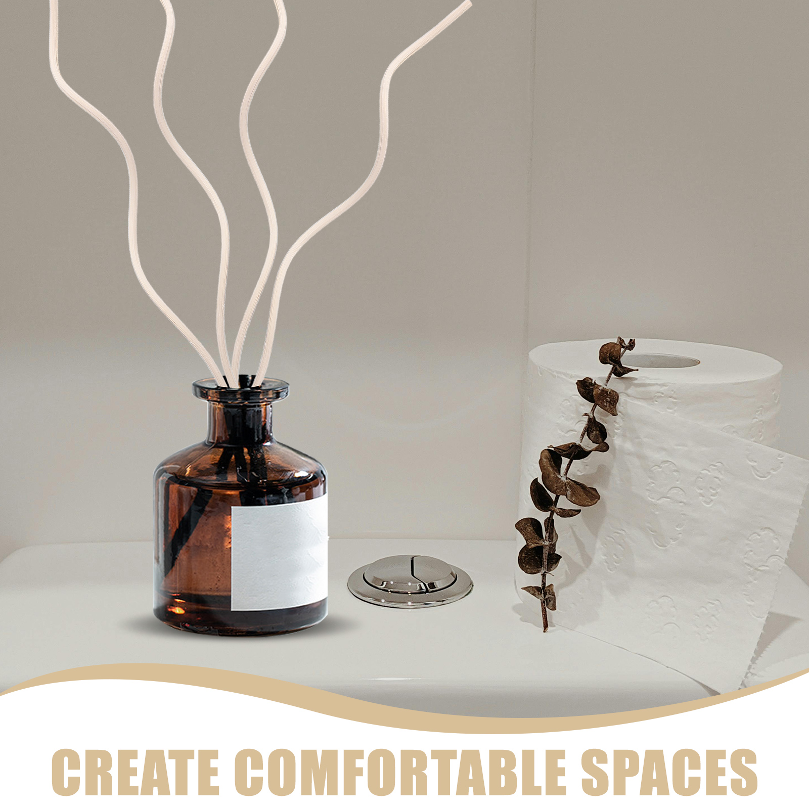50pcs Diffuser Sticks Aroma Re - مراجعة Home Fragrance Reed Diffuser Refill وسعره