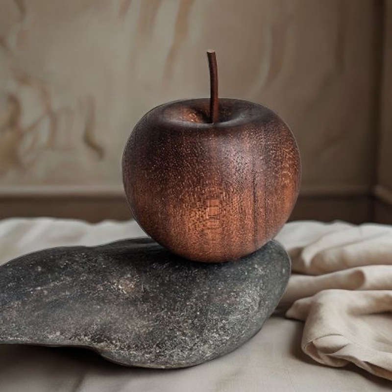 1PCS Of Wooden Apple Shaped Es - مراجعة Home Fragrance وسعره