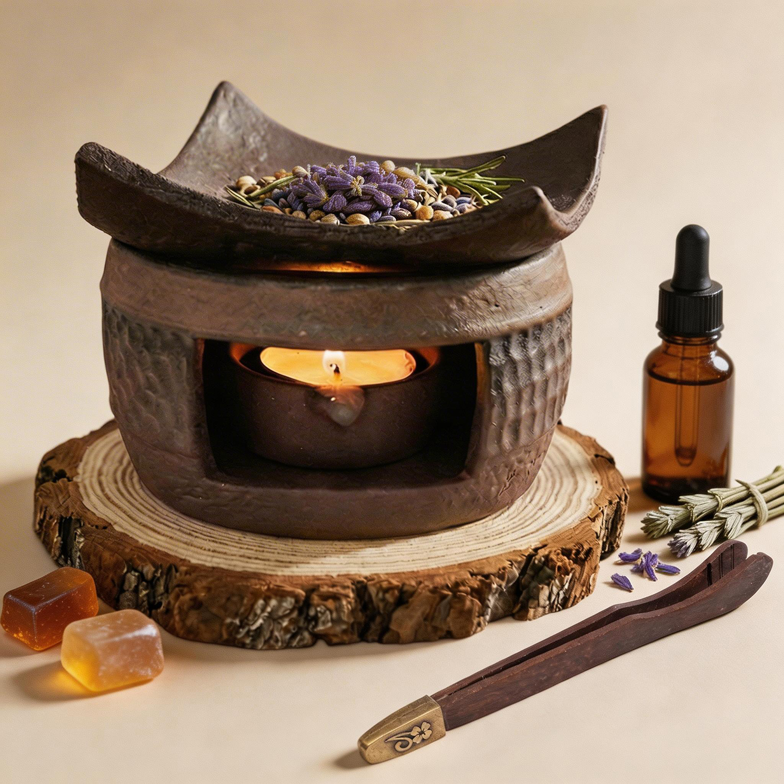 Ceramic Aromatherapy Tea Stove - مراجعة Wax Melt Burner وسعره
