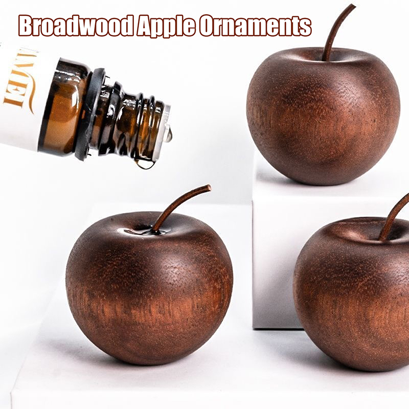 1/3 Set Of Wooden Apple Shaped - مراجعة Fragrance Oil Set وسعره