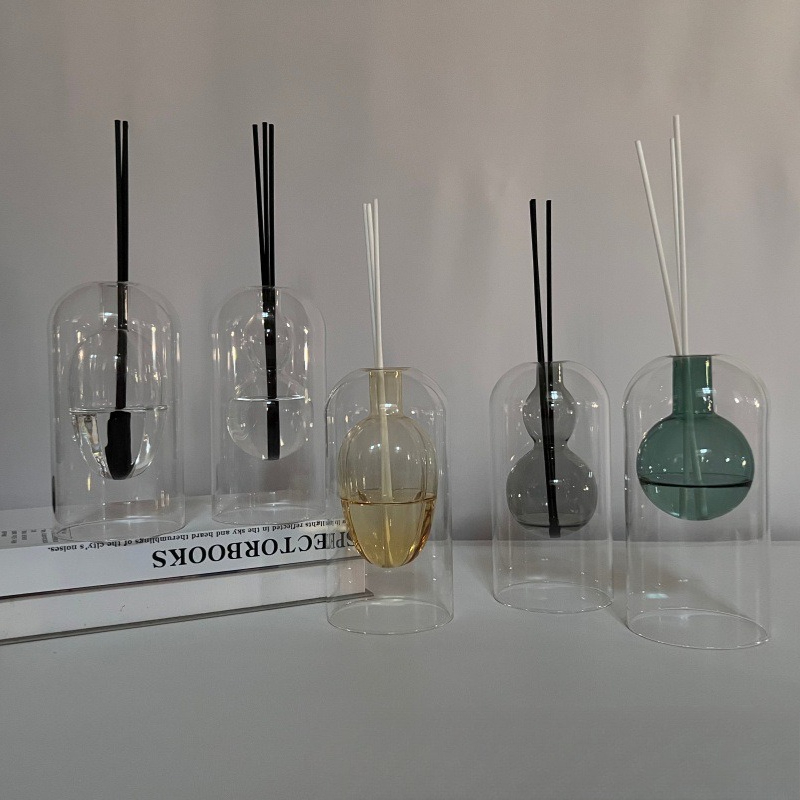 Ins Nordic U-shaped Double Wal - مراجعة Home Fragrance Bottle وسعره