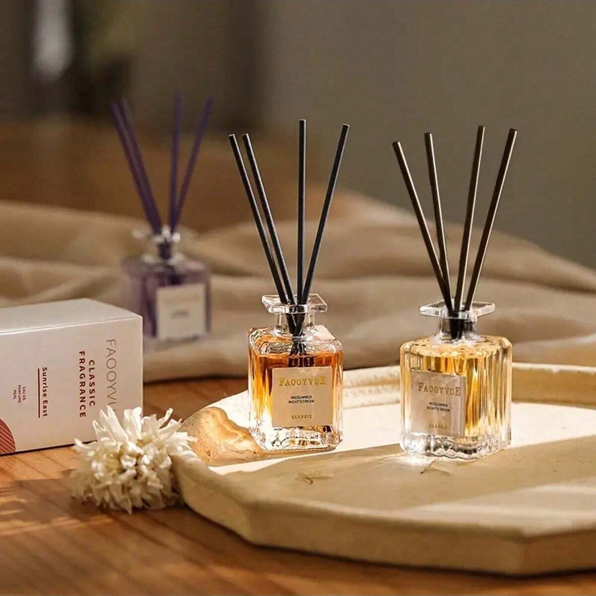 50ml Flameless Reed Diffuser A - مراجعة Home Fragrance Potpourri وسعره