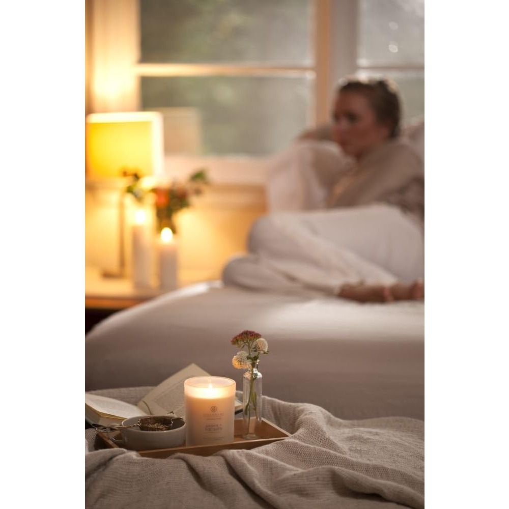 Scented Soy Candle Peace & Tra - مراجعة Home Fragrance Tranquillity وسعره