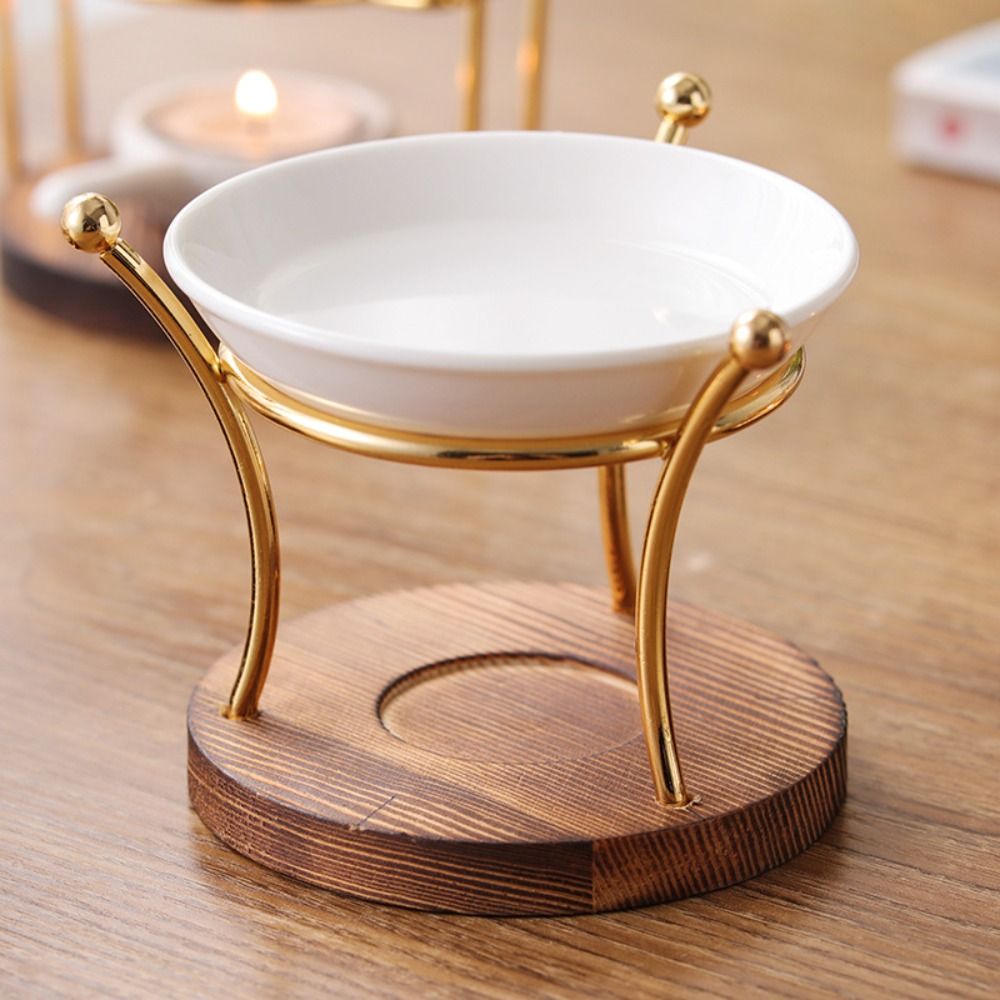 Practical Wooden Base Aromathe - مراجعة Wax Melt Burner وسعره