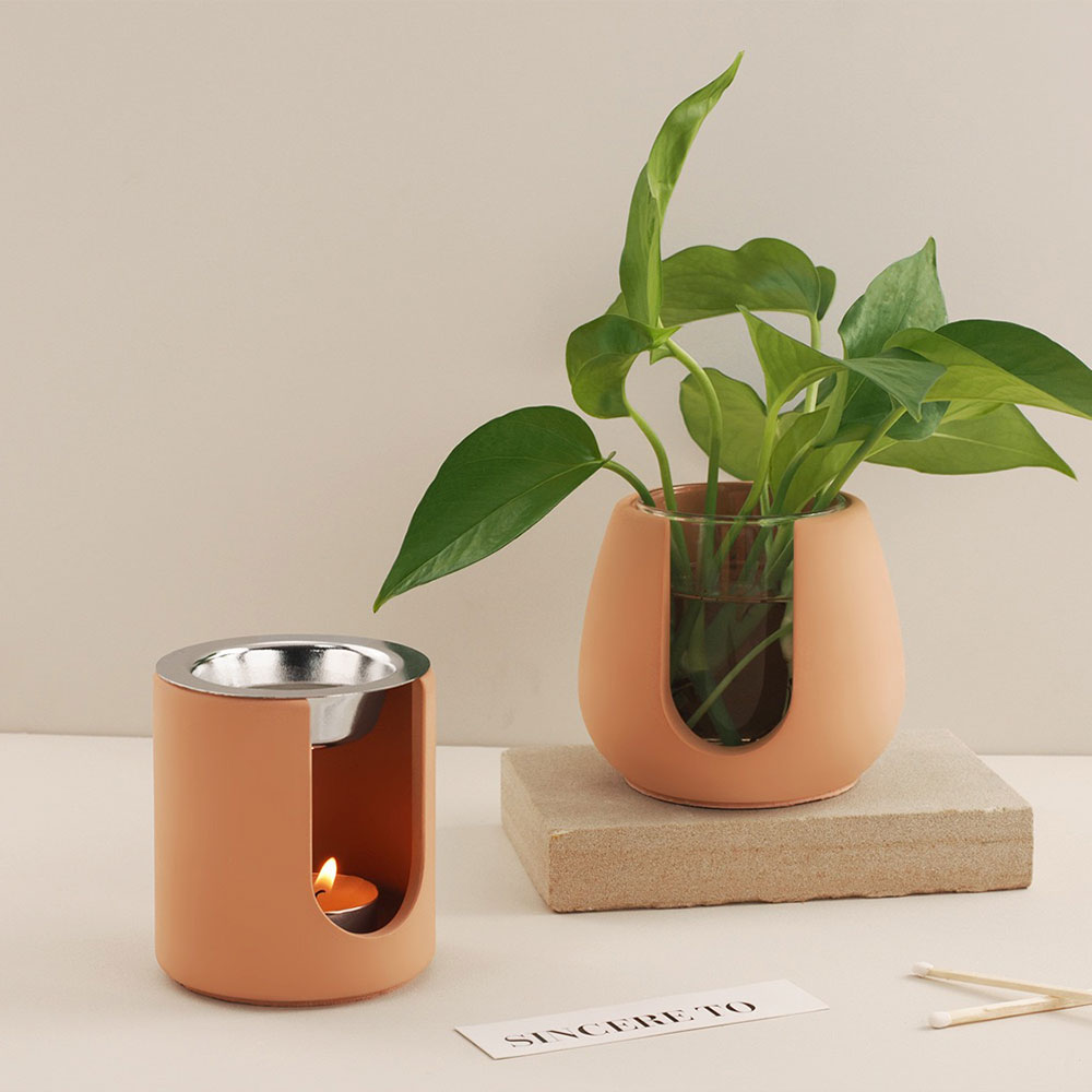 Cylindrical Incense Burner Sil - مراجعة Wax Melt Burner وسعره