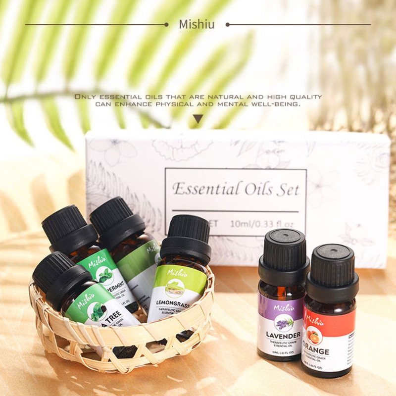 6/8 Pcs 10ml Pure Plant Natura - مراجعة Fragrance Oil Set وسعره