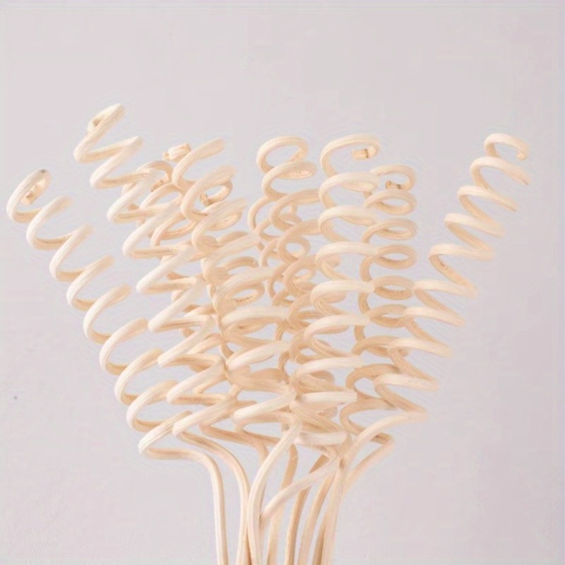 10Pcs Plant Curved Rattan Stic - مراجعة Home Fragrance Bottle وسعره