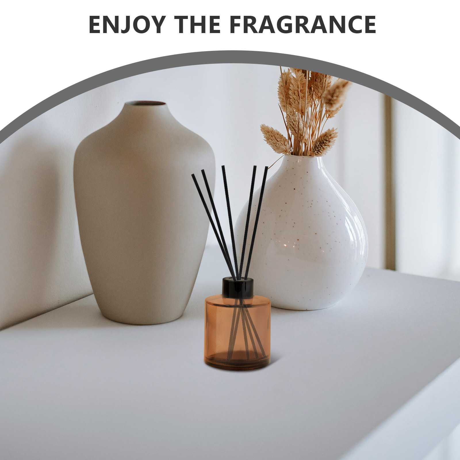 100Pcs Fiber Aroma Diffuser St - مراجعة Home Fragrance Reed Diffuser Refill وسعره