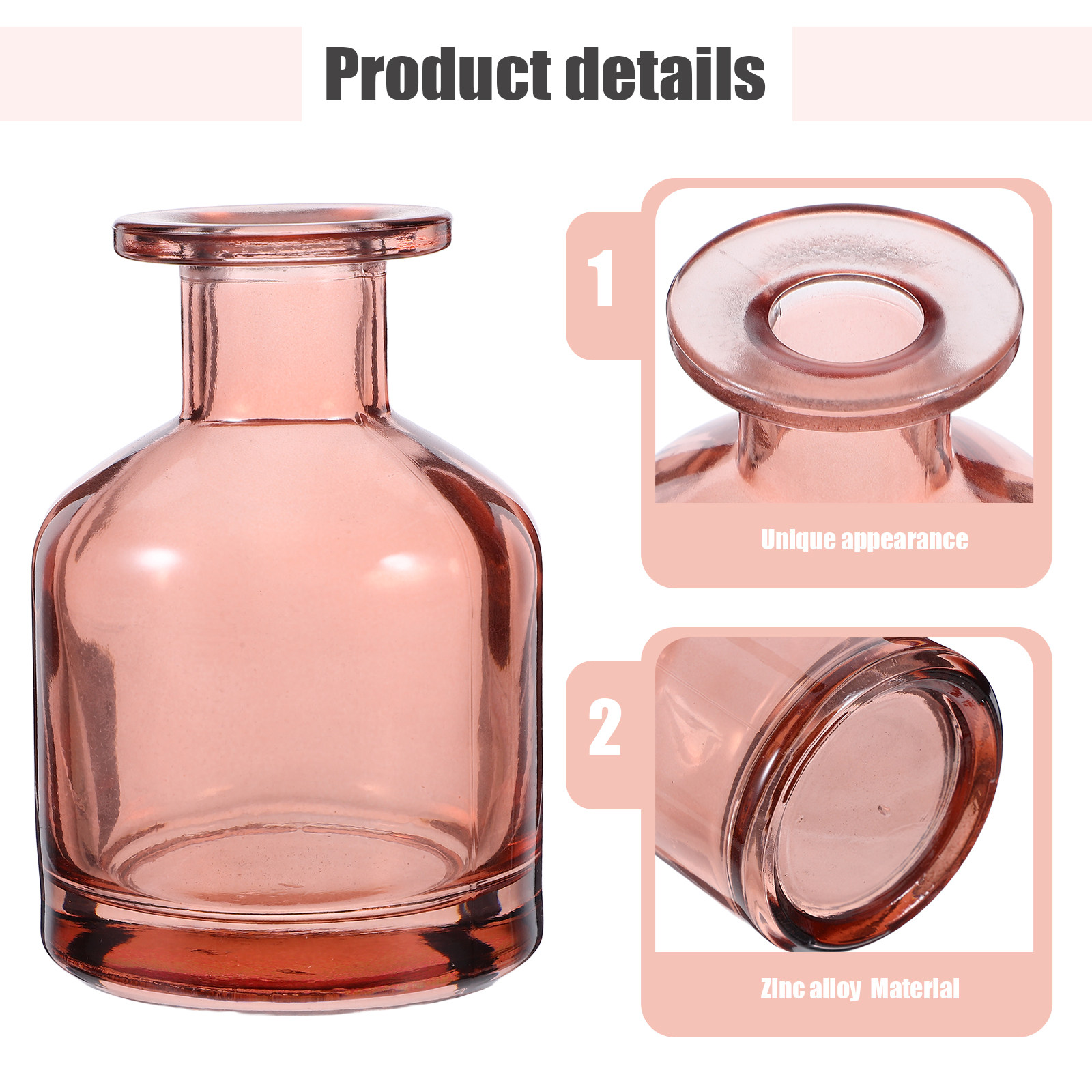 2Pcs Reed Diffuser Bottles Gla - مراجعة Home Fragrance Reed Diffuser Refill وسعره