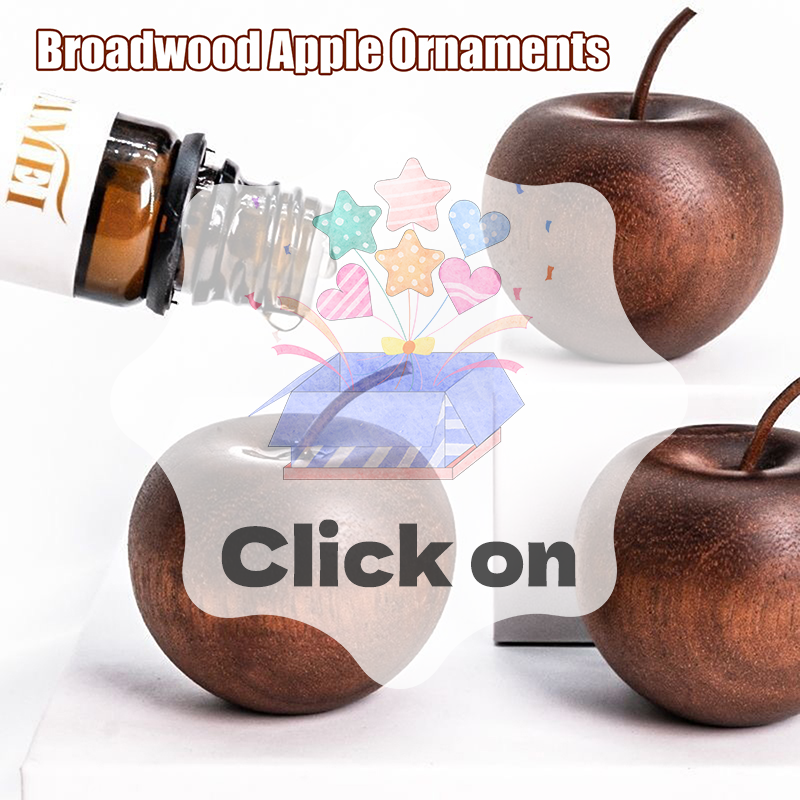 1PCS Of Wooden Apple Shaped Es - مراجعة Home Fragrance وسعره