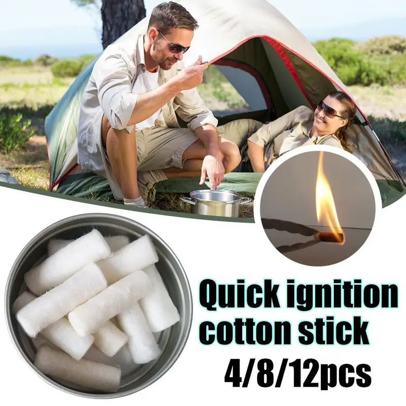 12pcs Outdoor Camping Paraffin - مراجعة Wax Melt Burner وسعره