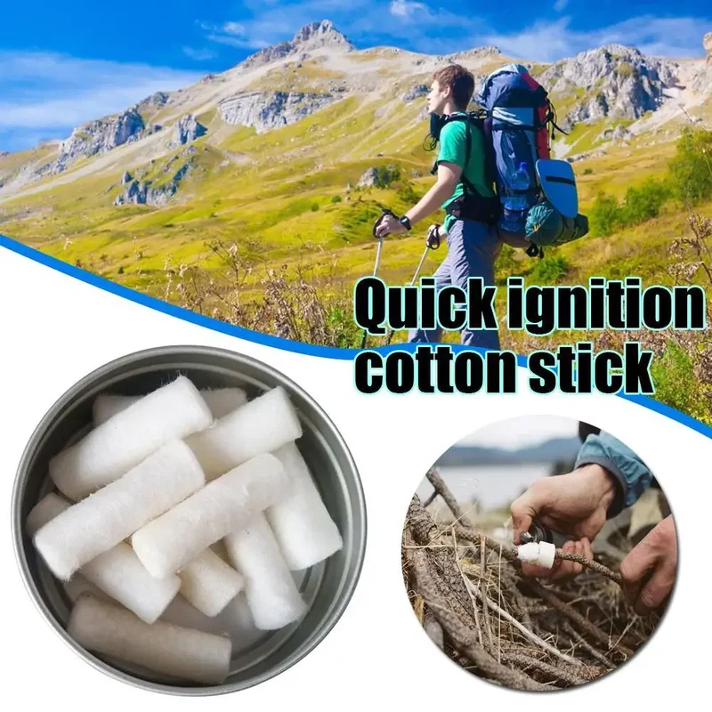 12pcs Outdoor Camping Paraffin - مراجعة Wax Melt Burner وسعره