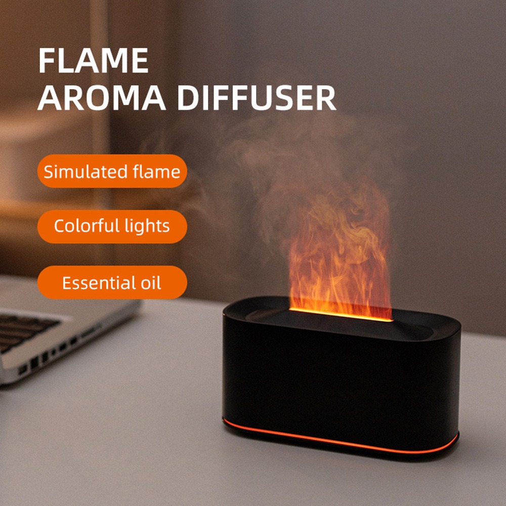 Essential Oil Diffuser,Flame C - مراجعة Home Fragrance For Diffuser وسعره