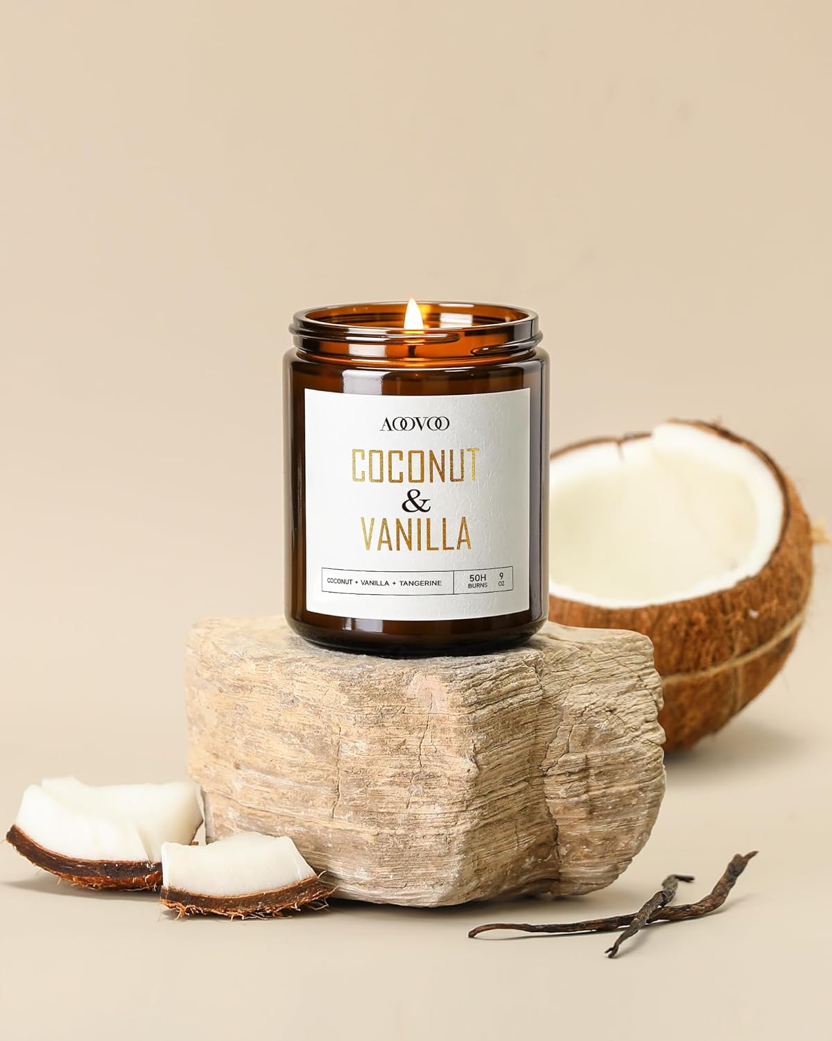 Coconut Vanilla Scented Candle - مراجعة Home Fragrance وسعره