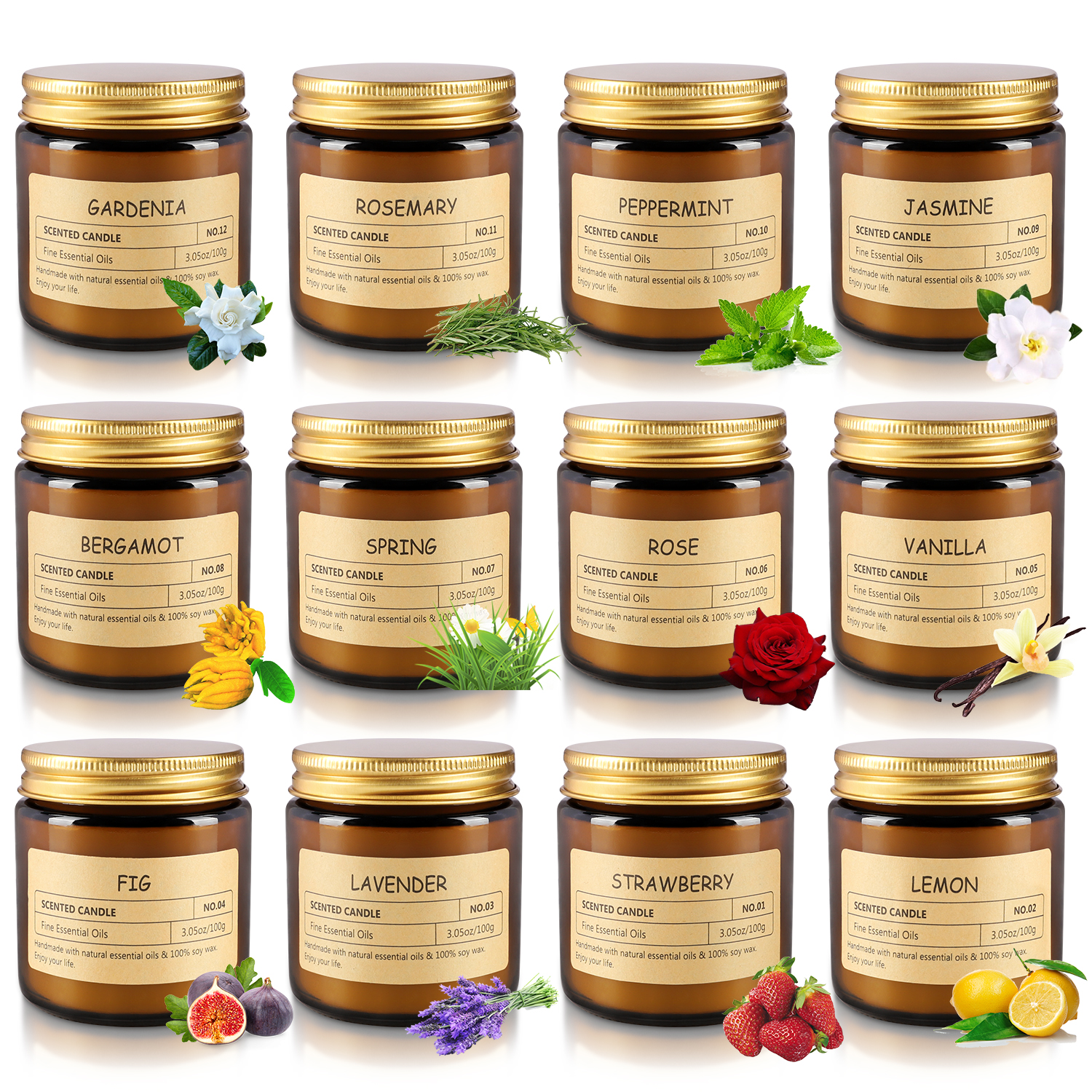12 sachet scented candles with - مراجعة Home Fragrance وسعره